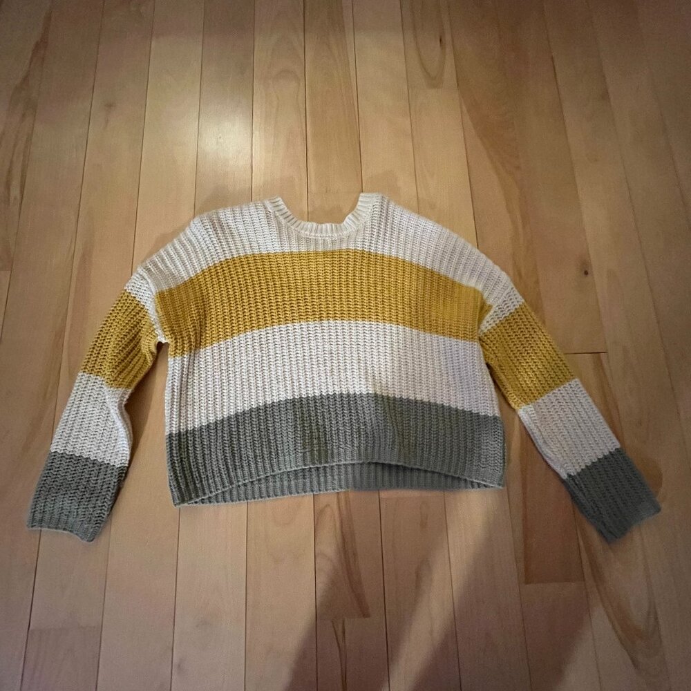 striped sweater